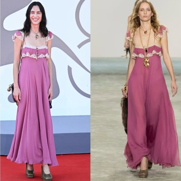 Vintage Mint Green Lace Night Dress - Picture 10 of 10